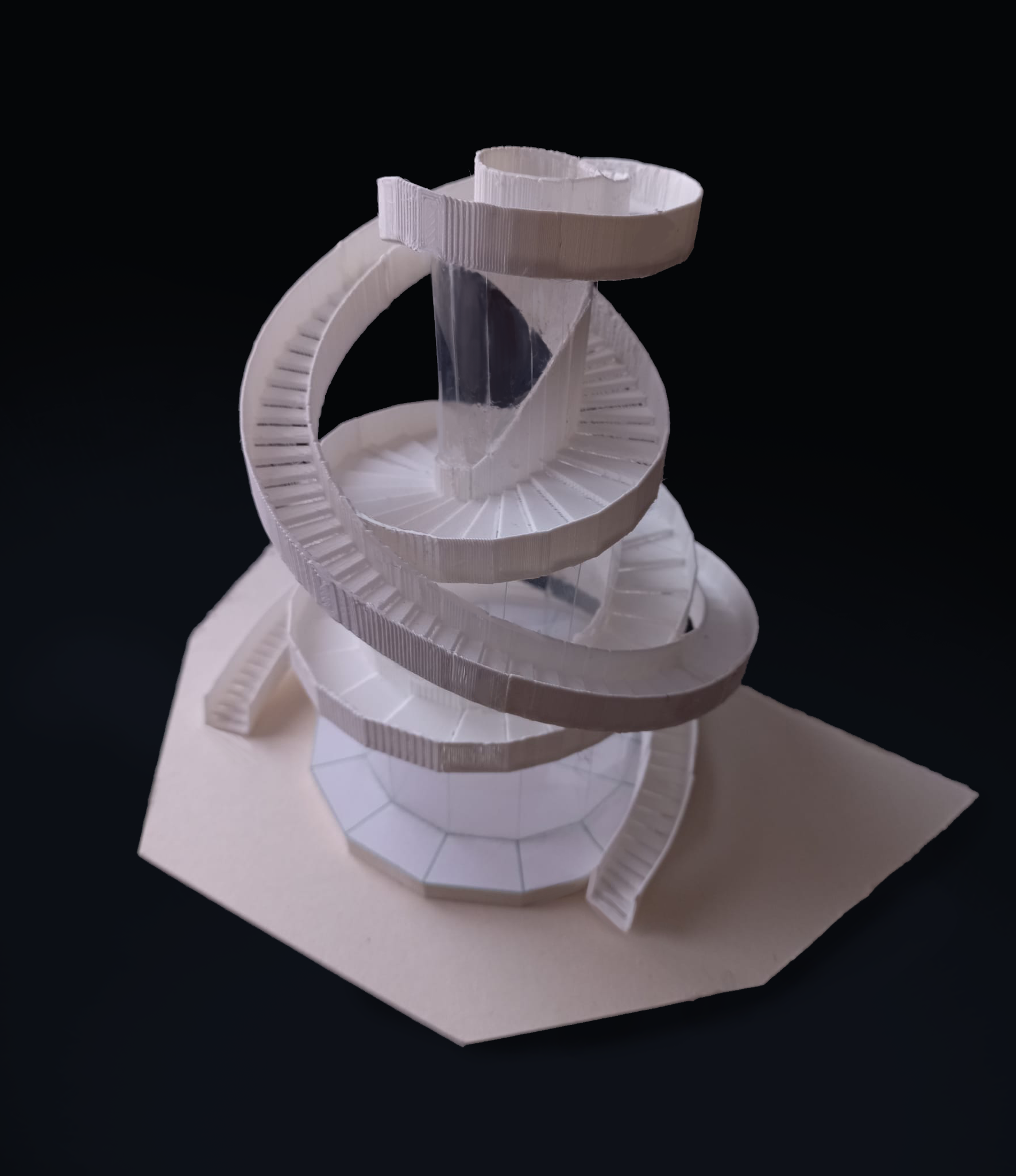 Ribbon Chapel Modello Tridimensionale   2