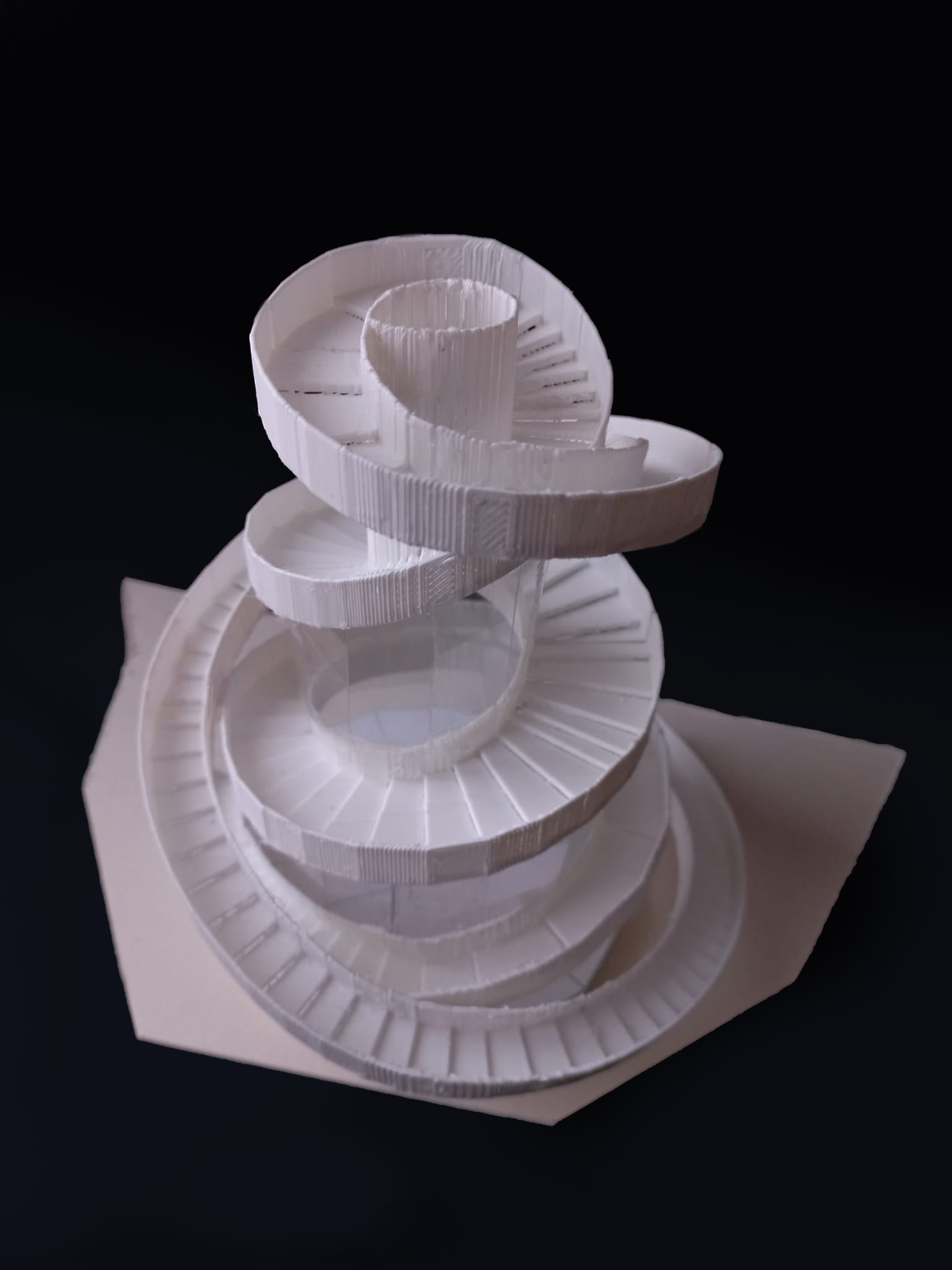 Ribbon Chapel Modello Tridimensionale Eseguito Con La Stampante 3D   2