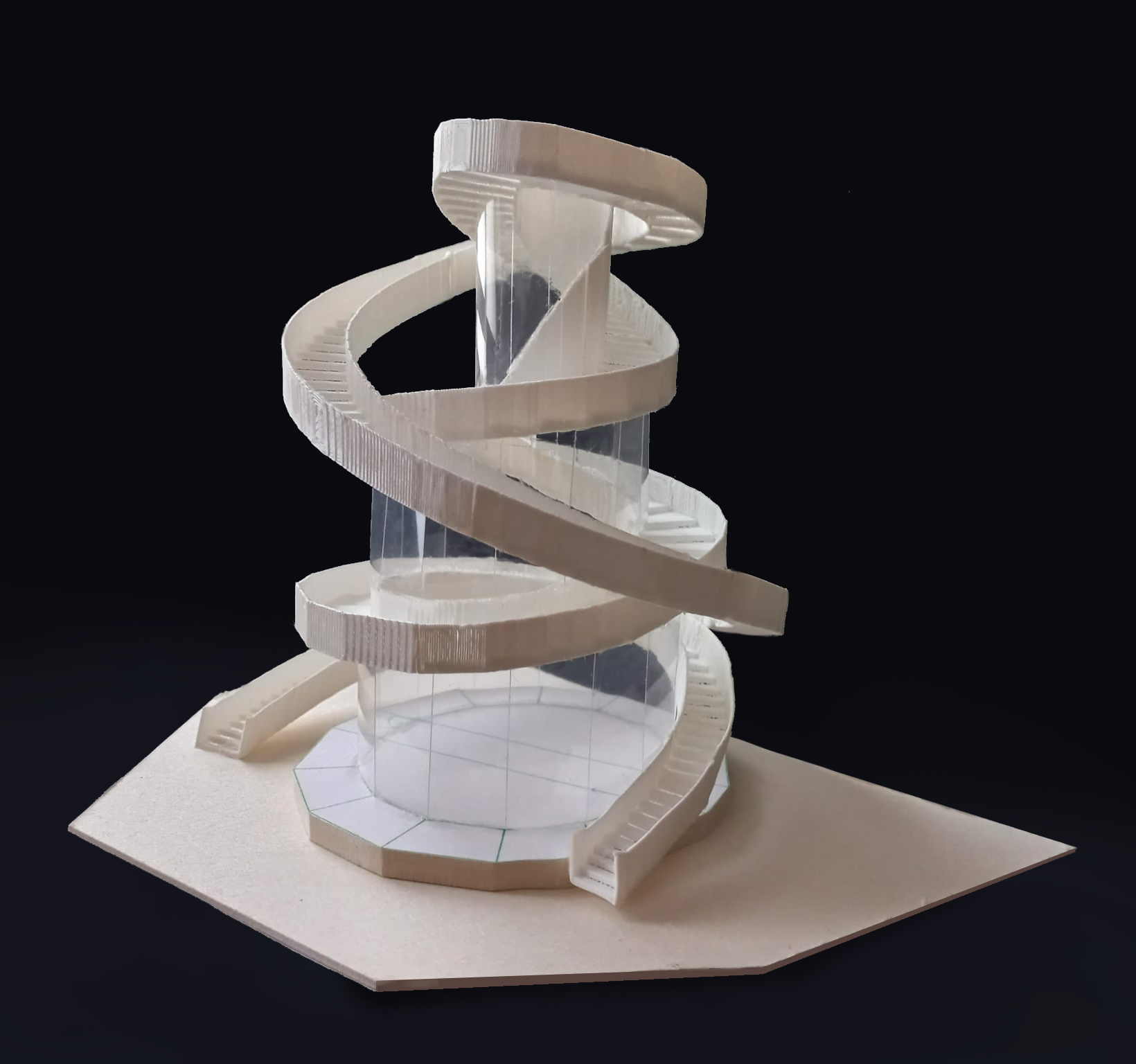 Ribbon Chapel Modello Tridimensionale Eseguito Con La Stampante 3D